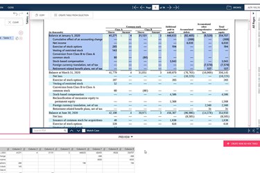 Manually Capture Data from Tables in PDF Documents using Altair® Monarch®