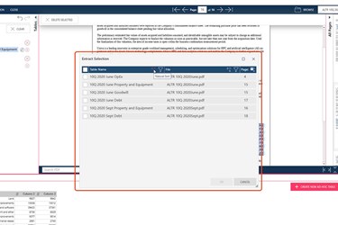 Import Tables from PDF Table Extractor into Altair® Monarch ® Data Prep Studio