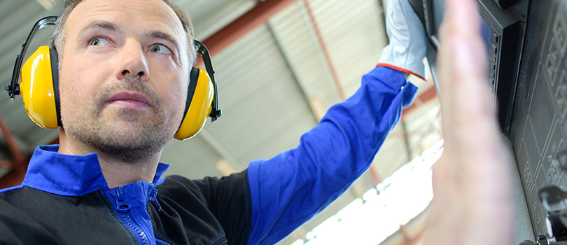 Reduced machine noise increases the operator efficiency.