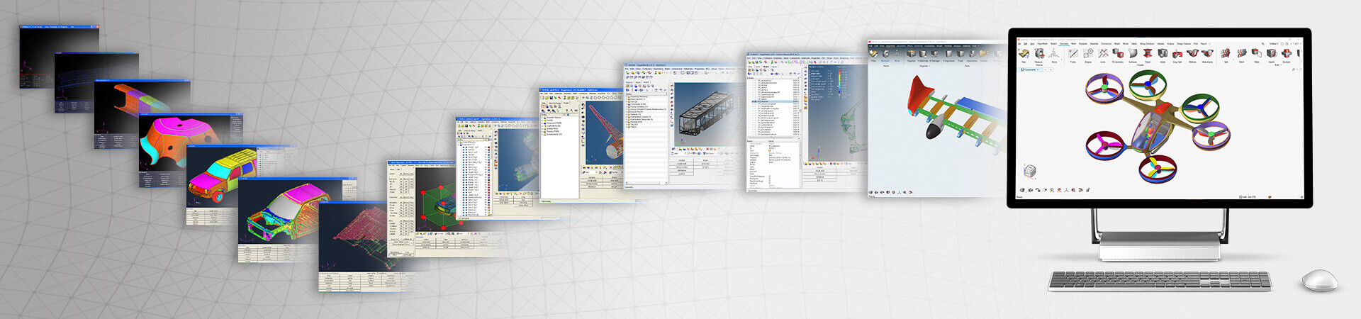 Altair® HyperMesh® - A History of Solving the Most Challenging Problems