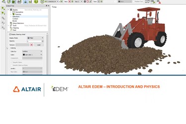 Introduction to Altair EDEM and Physics models