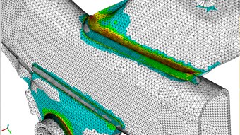 Efficient Solid Meshing and Fatigue Assessment of Welds Using SimLab and FEMFAT