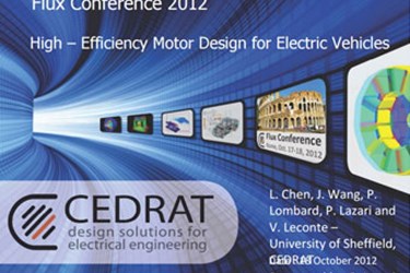 High Efficiency Motor Design for Electric Vehicles