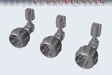Geometry Creation and Simplification in Altair Inspire