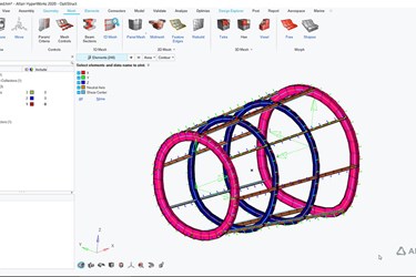 Altair HyperWorks - Beam Modeling Workflow