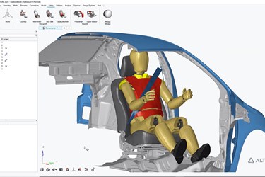 Altair HyperWorks - Automotive Crash and Safety Workflow