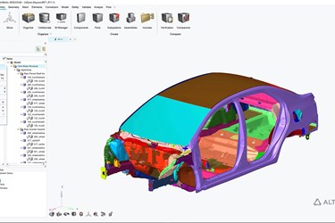 Altair HyperWorks Model Build and Assembly - Parts, Subsystems and Connectors