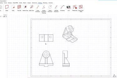 Altair Inspire Studio - Manufacturing Drawings