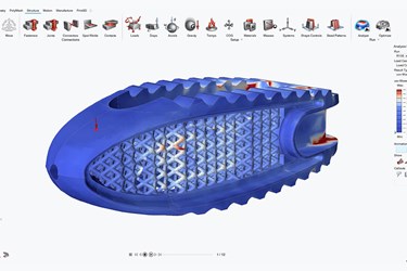 Altair Inspire - Unit Cell Lattice Generation