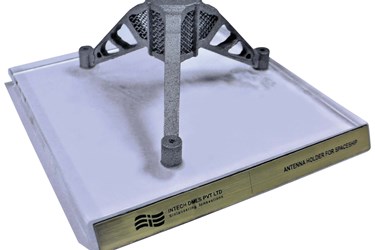 INTECH DMLS Achieves 27% Weight Reduction in 3D Printed Satellite Component using Altair Inspire™ and OptiStruct™