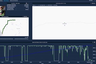 Monitor Performance of a Trucking Fleet in Real Time using Altair Panopticon