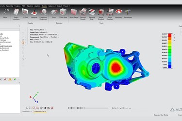 Altair SimLab - Replace a Single Component in a Large Assembly