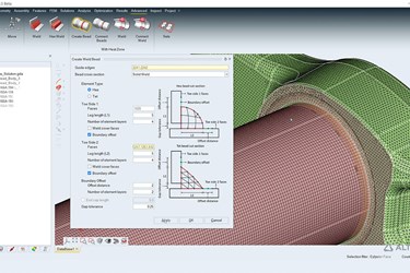 Altair SimLab - Solid Welds