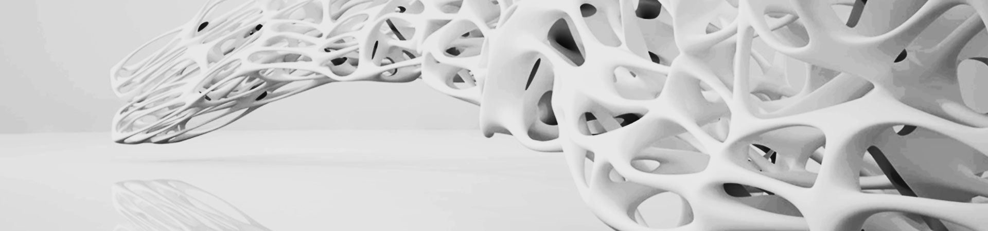 Struktureller Leichtbauentwurf, organische Formen und generatives Design abgeleitet aus Topologieoptimierung