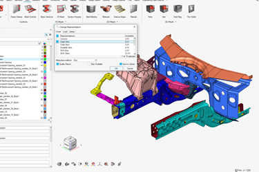 Efficient Model Build: Automatic Mesh Generation