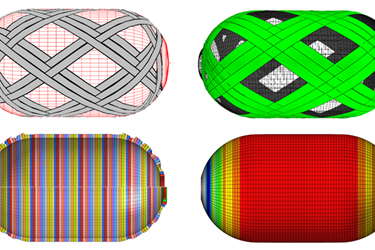 Towards Efficient Composite Pressure Vessel Design