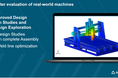 Faster evaluation of real-world machines -  Improve the Design with Studies and Design Exploration