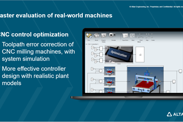 Faster evaluation of real-world machines -  CNC Control Optimization