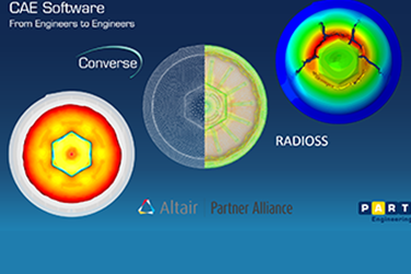 CONVERSE-Radioss Integrative Simulation of Short-Fiber-Reinforced Plastic Components