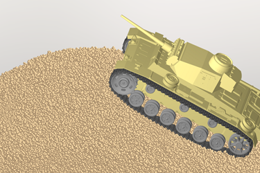 Using Altair EDEM for Off-road Vehicle Design