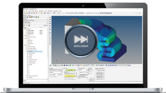Fast Forward Your Nonlinear Analysis with OptiStruct