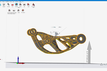 Part Orientation in Inspire Print3D