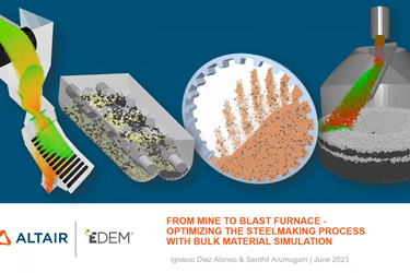 From mine to blast furnace - optimizing the iron & steelmaking process with bulk material simulation