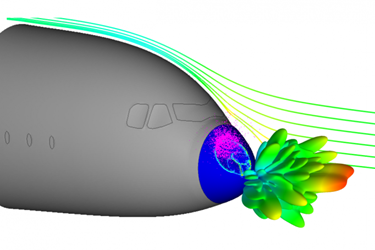 Aircraft Radome Multiphysics Using Simulation