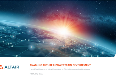 Enabling Future e-Powertrain Development