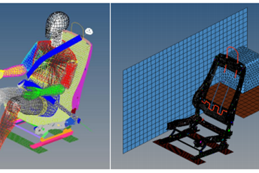 Seat Design for Crash in the Cloud 
