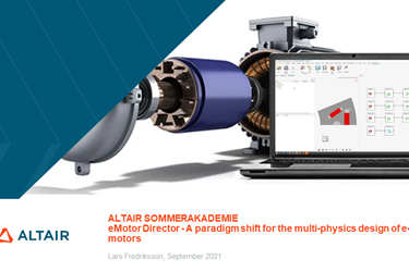 eMotor Director - A paradigm shift for the multi-physics design of e-motors
