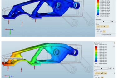 Topology Optimization and Casting Feasibility of a Robot Arm 
