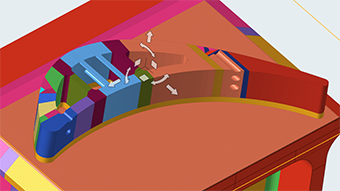 Altair HyperWorks: Morphing Examples on a Turbine Blade