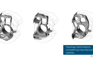 Topology optimization considering manufacturing realities